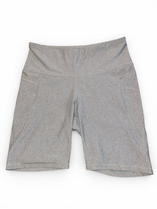 Old Navy Pants - Old Navy Light Gray High-Rise Bike Shorts